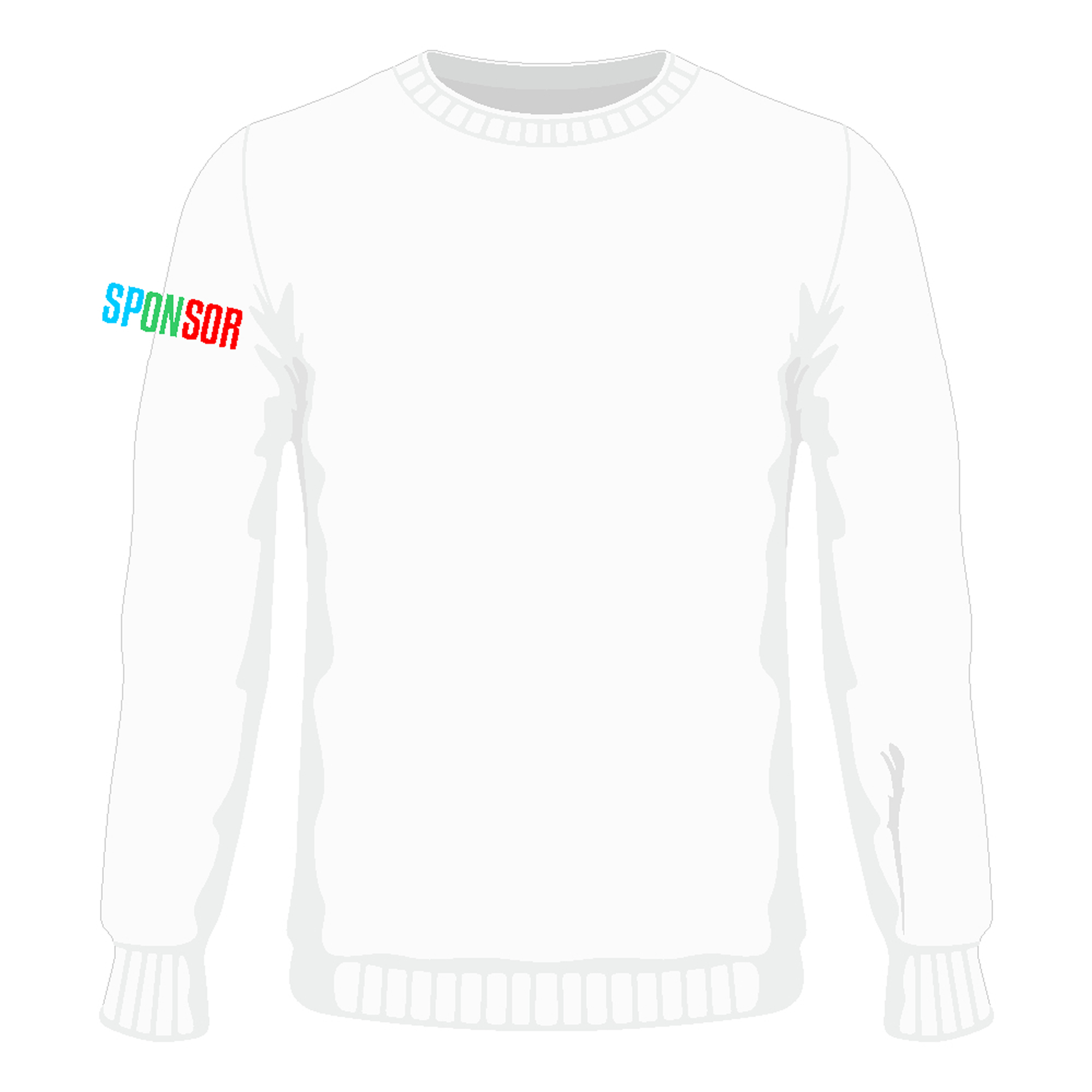 Sweatshirt Sponsor klein