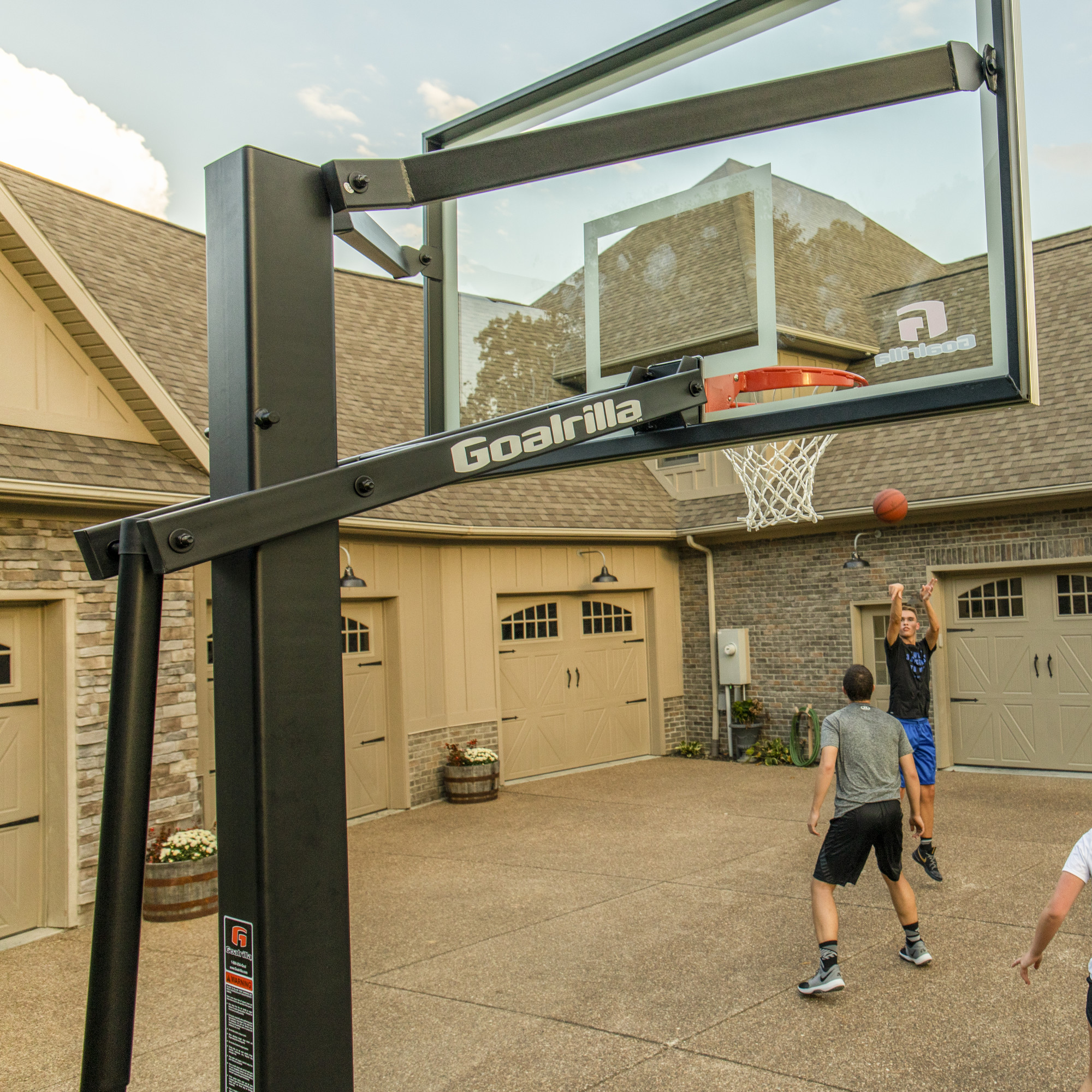 Goalrilla GS72C InGround Basketballanlage