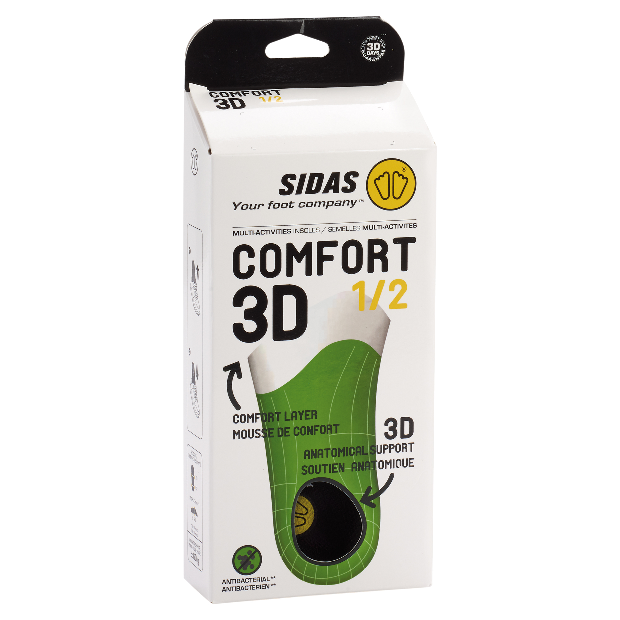 Sidas Comfort 1/2 3D