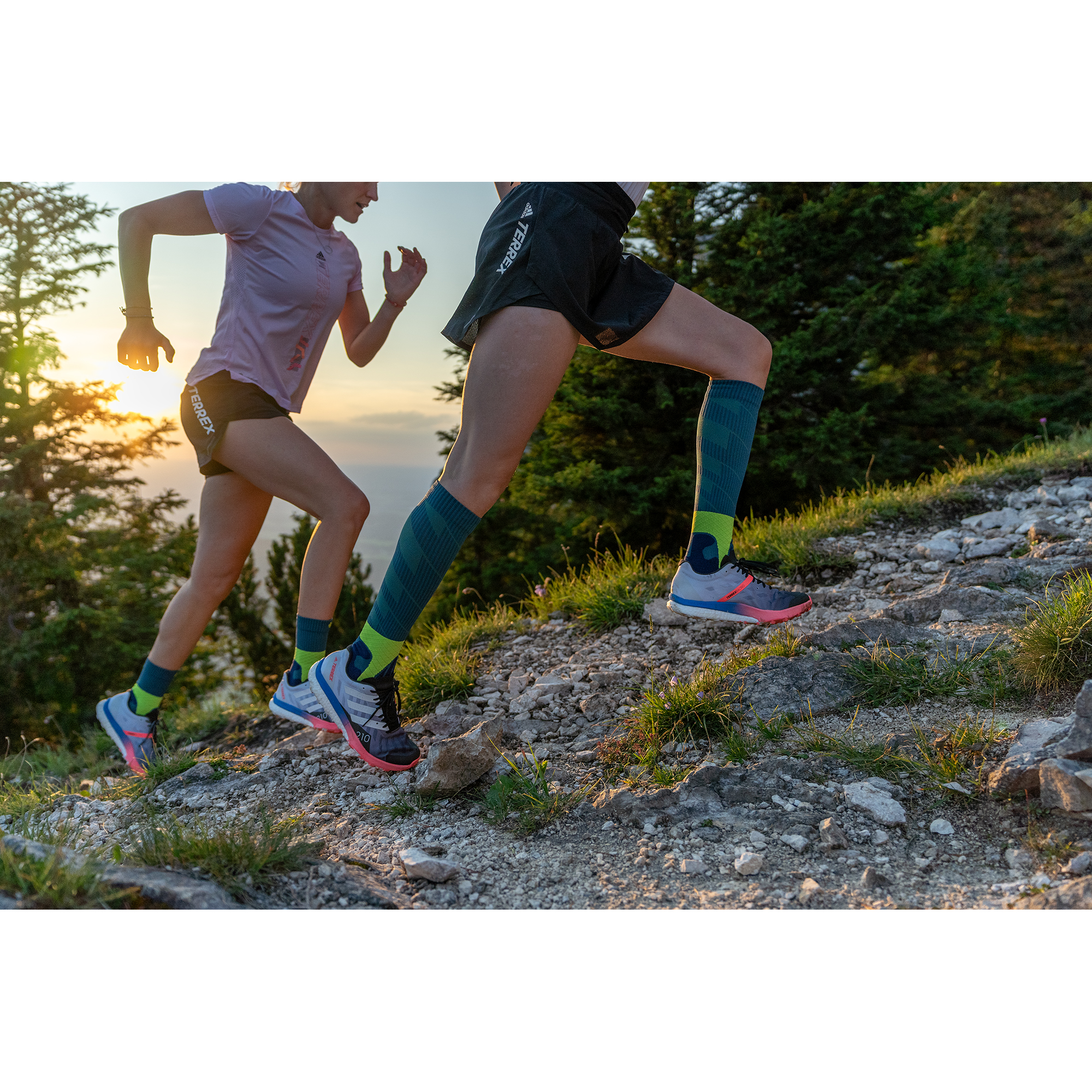 Bauerfeind Trail Run Mid Cut Socks Damen