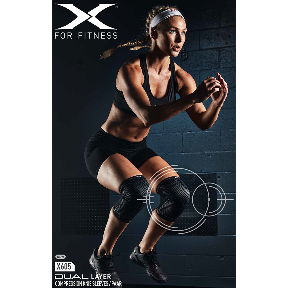 McDavid Dual Layer Compression Knie Sleeves - Kniebandagen ...